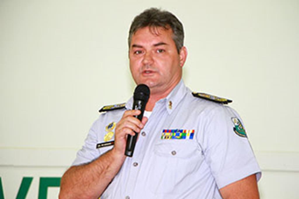 Coronel Denardi, comandante geral da Polícia Militar de Mato Grosso