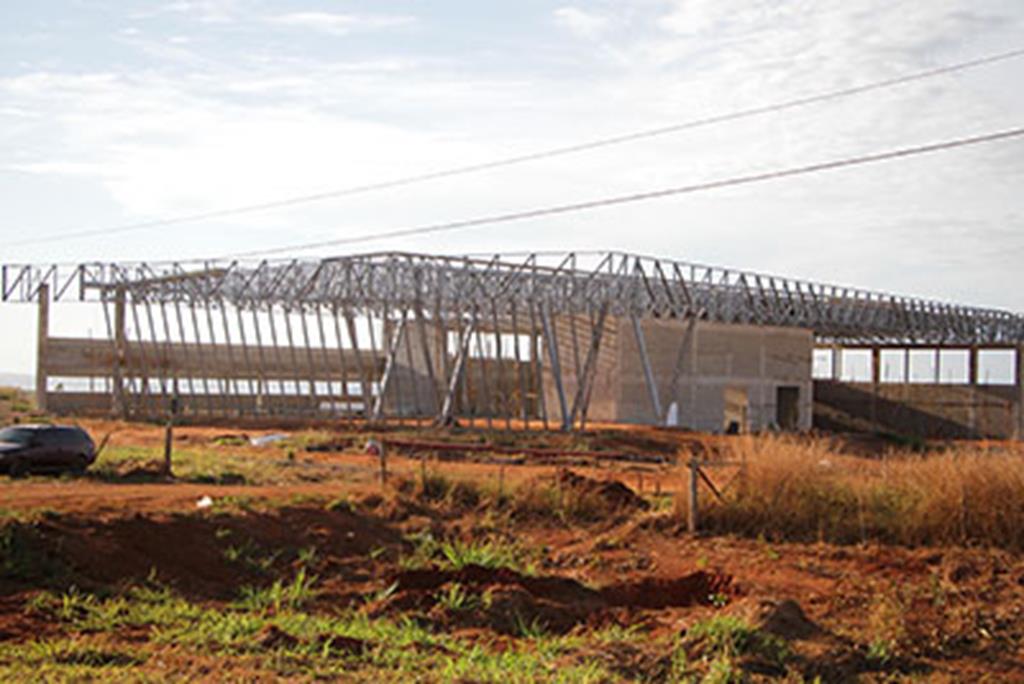 Obras da nova sede da Iguaçu Máquinas
